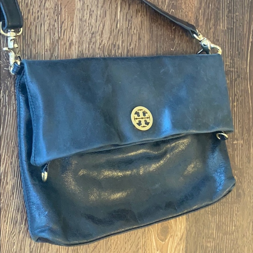 Tory Burch soft black leather convertible purse - Picture 15 of 15